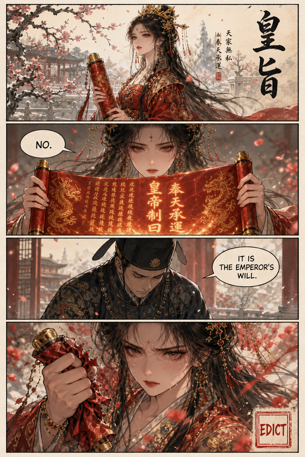Imperial Edict — community sample published on Manhua Maker