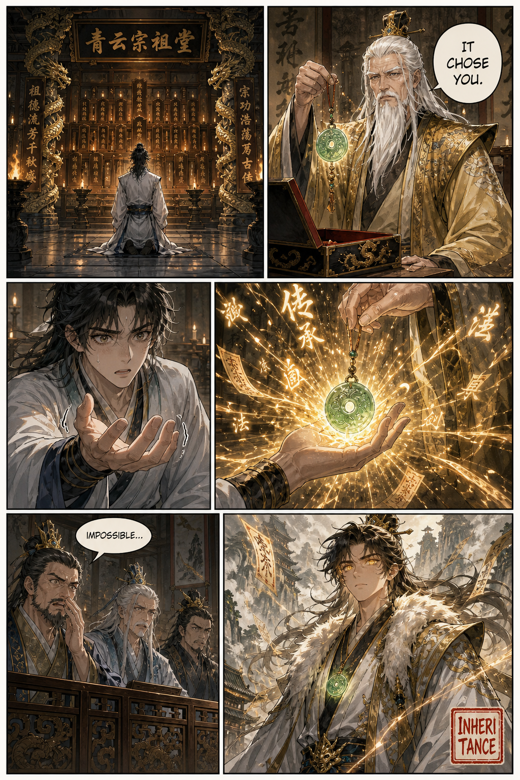 Sect Inheritance — community sample published on Manhua Maker